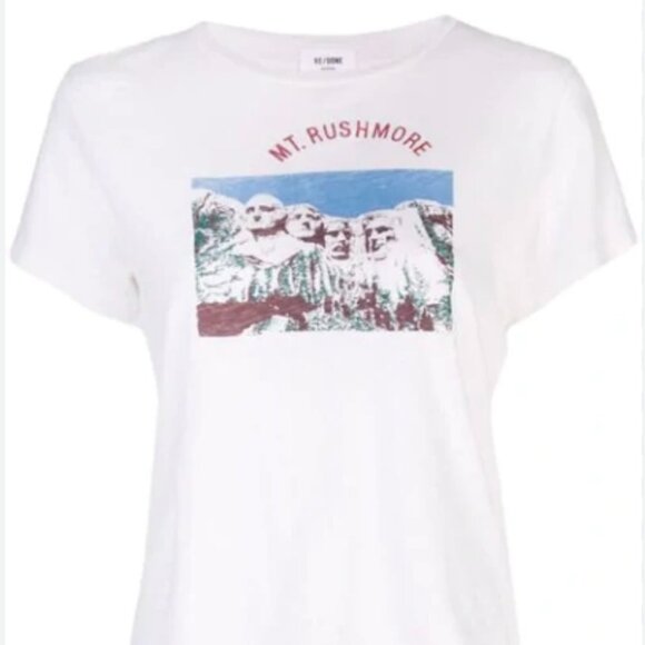Re/Done Mount Rushmore Graphic T - Picture 1 of 5